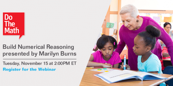 Do the Math Webinar Marilyn Burns