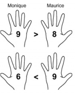 Comparing handfuls image 5