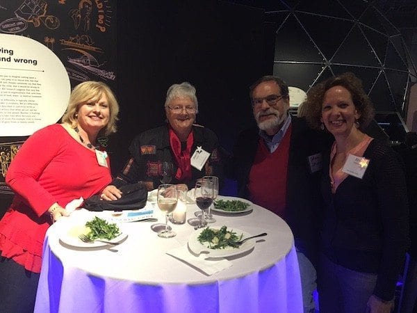Sherry Parrish, Jeane Joyner and Ann Dominick at Math Solutions NCSM 2016 Exploratorium party