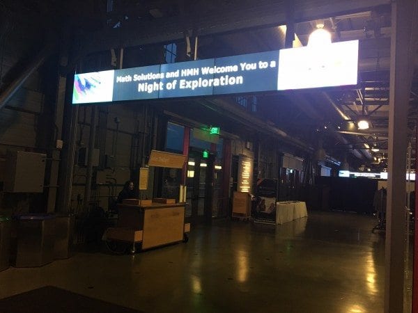 Math Solutions HMH NCSM 2016 Party at the Exploratorium