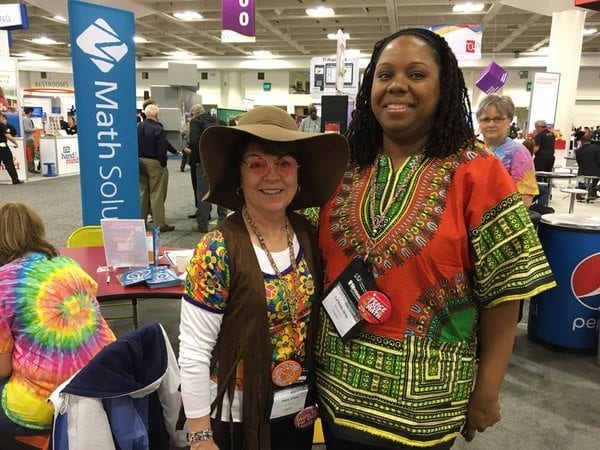 Patty and LeVada at NCTM 2016