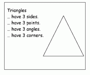 triangle shape description