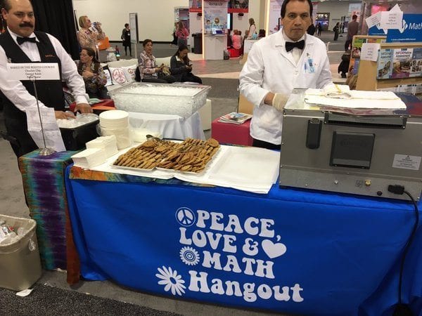 Cookies Math Solutions Booth NCTM Annual