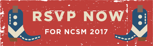 rsvp now for NCSM 2017