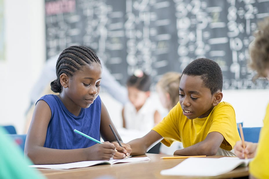 two young students