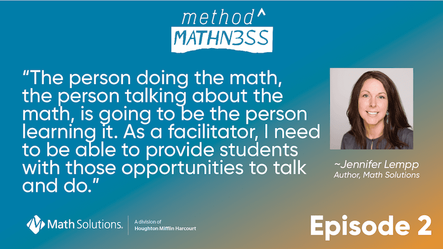 Math Workshop Jennifer Lempp Method to the Mathness podcast