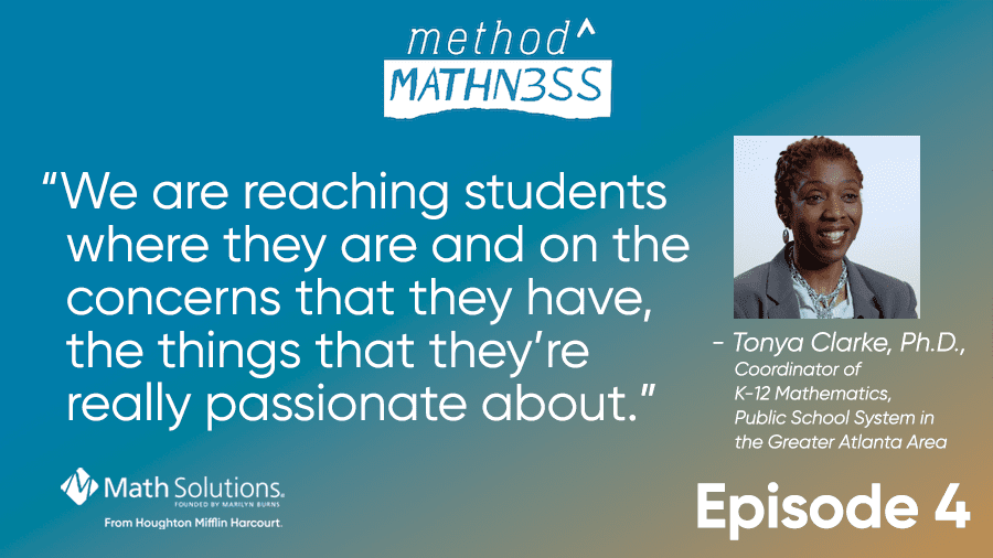 "we are reaching students where they are and on the concerns that they have, the things that they're really passionate about." - tonya clarke, ph.D