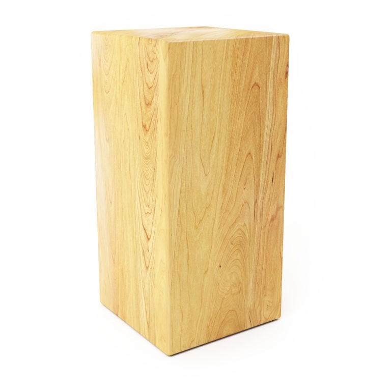 Photo of a wooden rectangular prism